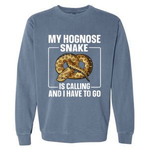 Western Hognose Hoggy Hognose Snake Garment-Dyed Sweatshirt