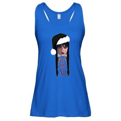 Wednesday Holiday Ho Ho No Gift Ladies Essential Flowy Tank