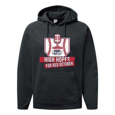 Wip High Hopes For Red October Performance Fleece Hoodie