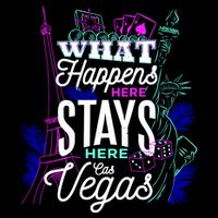 What Happens Here Stays Here Las Vegas NV Vacation Impact Tech Backpack