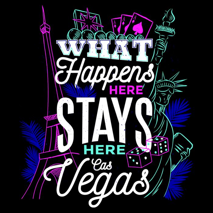 What Happens Here Stays Here Las Vegas NV Vacation Impact Tech Backpack