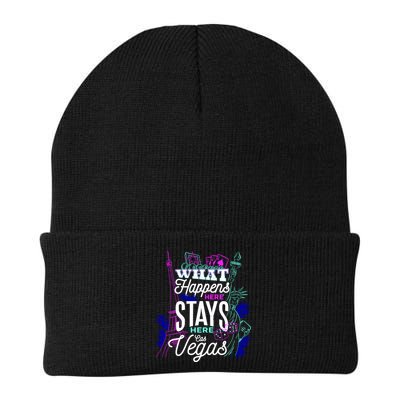 What Happens Here Stays Here Las Vegas NV Vacation Beanie
