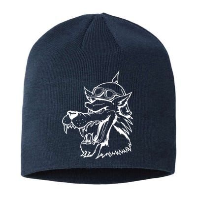 Wolf Head Head Sustainable Beanie