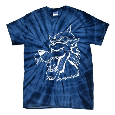 Wolf Head Head Tie-Dye T-Shirt