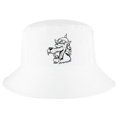 Wolf Head Head Cool Comfort Performance Bucket Hat