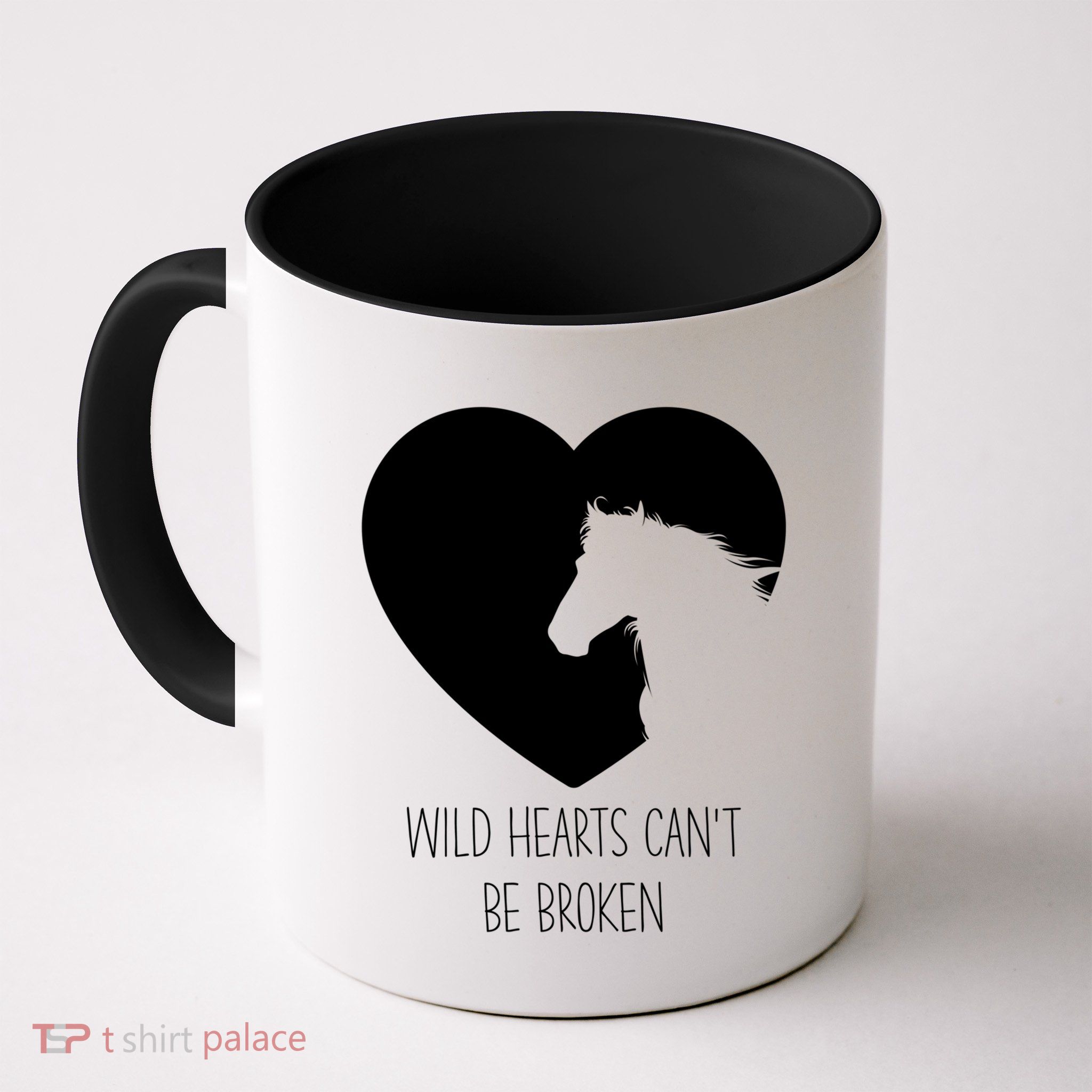 Wild Hearts Horse Lover And Horseback Riding Gift Mug