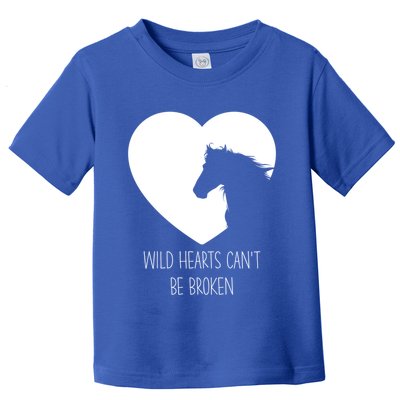 Wild Hearts Horse Lover And Horseback Riding Gift Toddler T-Shirt