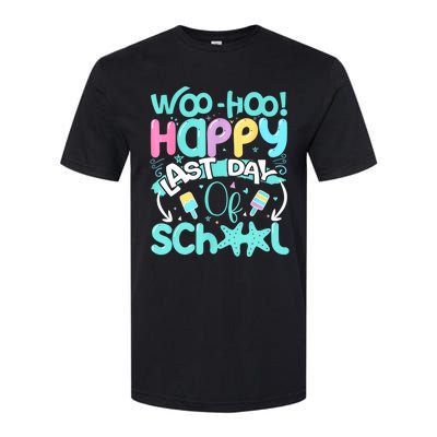 Woo Hoo Happy Last Day Of School | Fun Teacher Student Softstyle® CVC T-Shirt