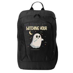 Witching Hour Halloween Ghost Spirits Cute Gift City Backpack