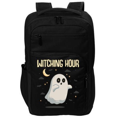 Witching Hour Halloween Ghost Spirits Cute Gift Impact Tech Backpack