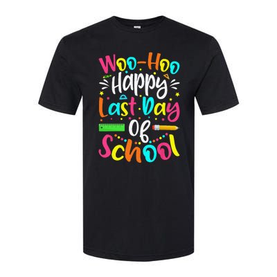 Woo Hoo Happy Last Day of School Fun Teacher Student Softstyle® CVC T-Shirt