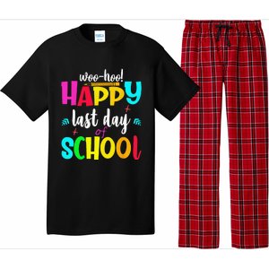 Woo Hoo Happy Last Day of School For Teachers Students Pajama Set