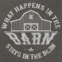 What Happens In The Barn Stays In The Barn Farmer Stories Cotton Canvas Backpack