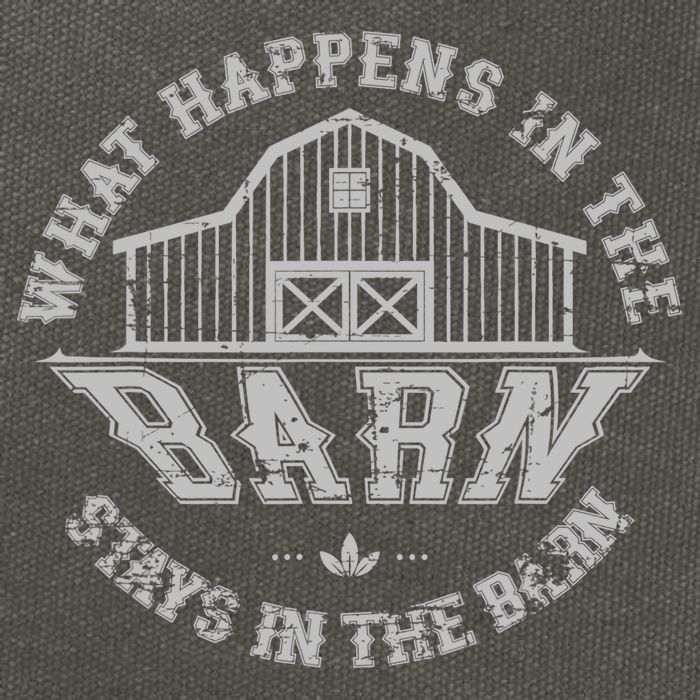 What Happens In The Barn Stays In The Barn Farmer Stories Cotton Canvas Backpack