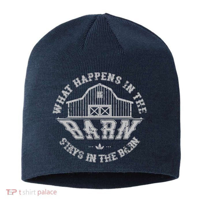 What Happens In The Barn Stays In The Barn Farmer Stories Sustainable Beanie