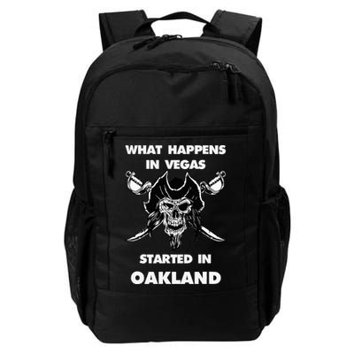 What Happens In Vegas Started In Oakland Backpack