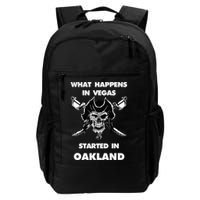 What Happens In Vegas Started In Oakland Backpack