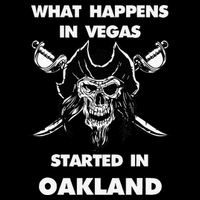 What Happens In Vegas Started In Oakland Backpack