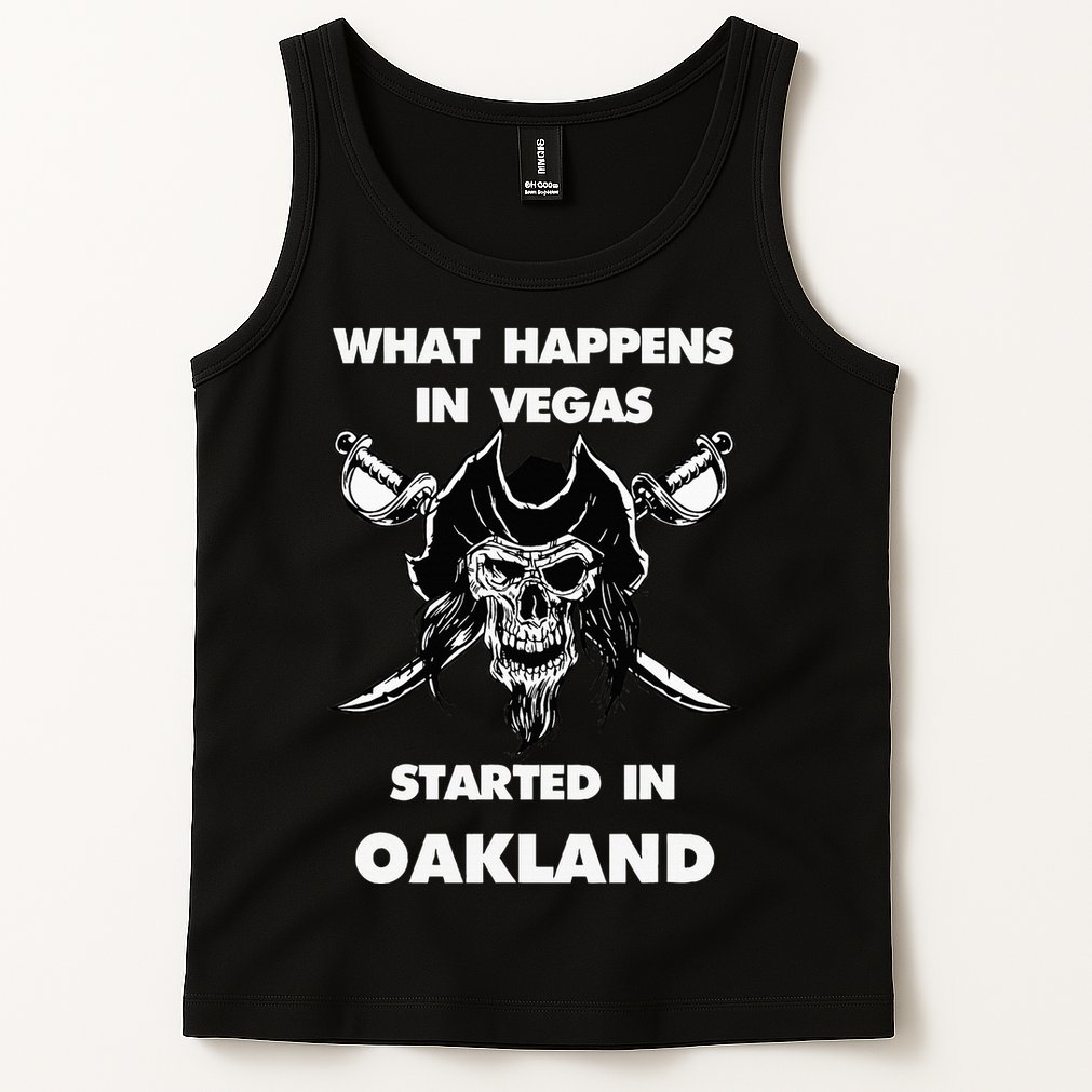 What Happens In Vegas Started In Oakland Tank Top