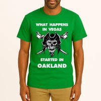 What Happens In Vegas Started In Oakland Tall T-Shirt