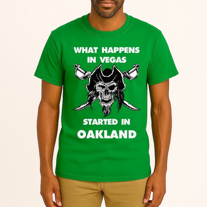 What Happens In Vegas Started In Oakland Tall T-Shirt