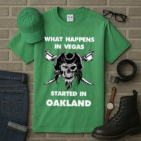 What Happens In Vegas Started In Oakland Tall T-Shirt