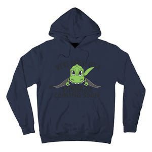 We're Hoping It's A Dinosaur Coming Soon Pregnancy Announcement Tall Hoodie