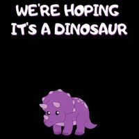 We're Hoping It's A Dinosaur Funny Pregnancy City Backpack