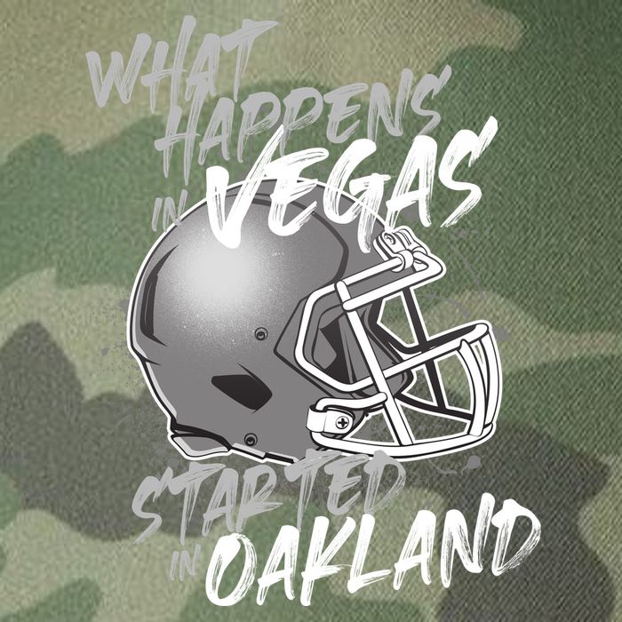 What Happens In Vegas Started In Oakland Football Fan Legacy Tie Dye Trucker Hat
