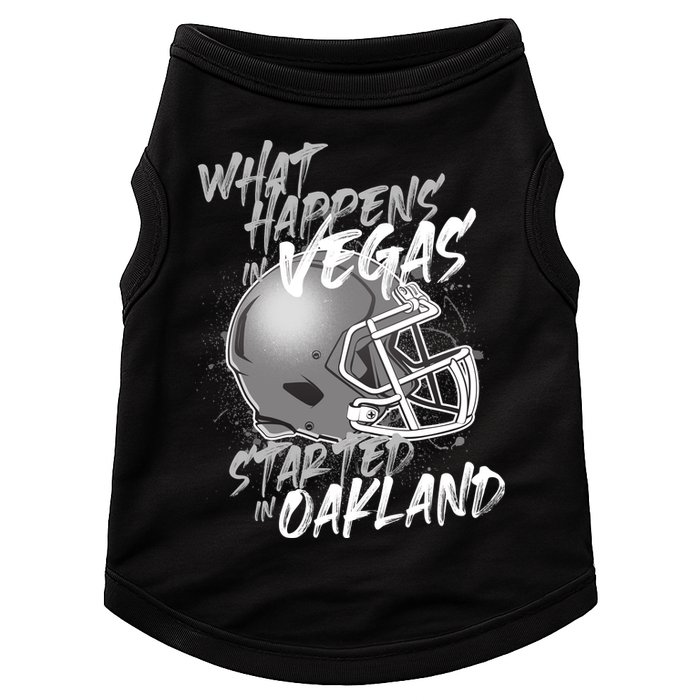 What Happens In Vegas Started In Oakland Football Fan Doggie Tank