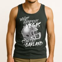 What Happens In Vegas Started In Oakland Football Fan Tank Top