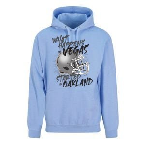 What Happens In Vegas Started In Oakland Football Fan Unisex Surf Hoodie