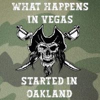 What Happens In Vegas Started In Oak Town Legacy Tie Dye Trucker Hat