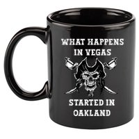 What Happens In Vegas Started In Oak Town 11oz C Handle Ceramic Mug