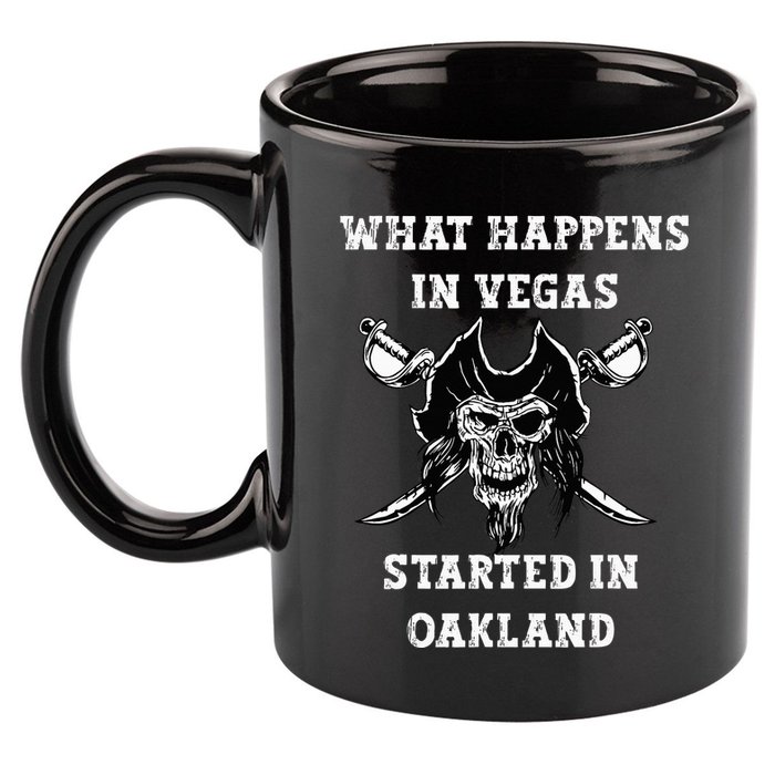 What Happens In Vegas Started In Oak Town 11oz C Handle Ceramic Mug