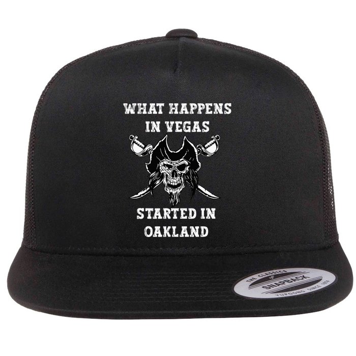 What Happens In Vegas Started In Oak Town Flatbill Hat