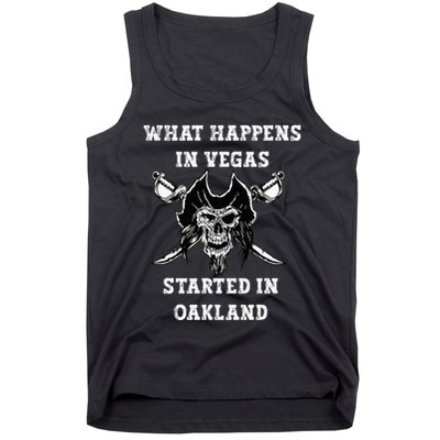 What Happens In Vegas Started In Oak Town Tank Top