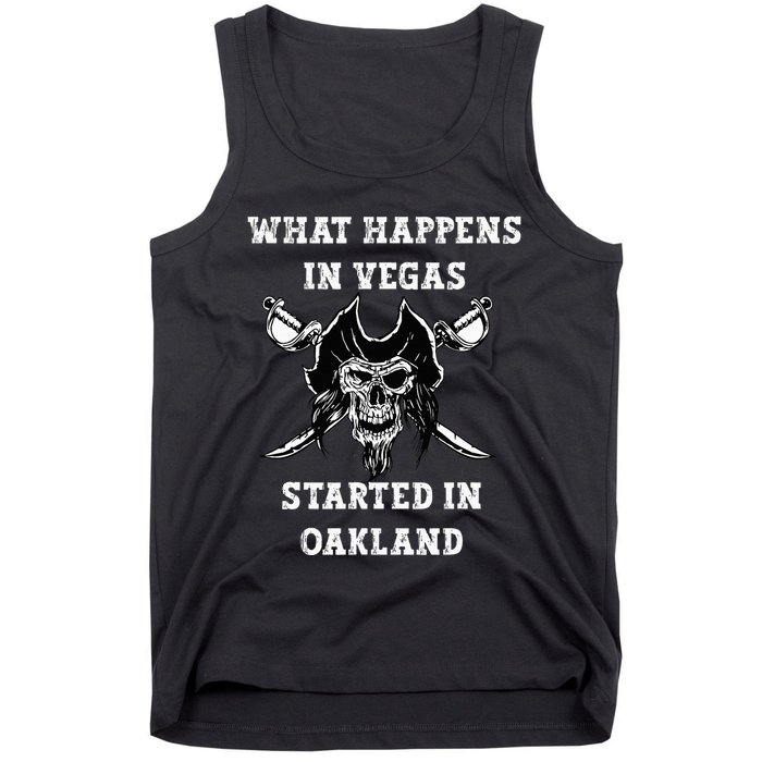 What Happens In Vegas Started In Oak Town Tank Top