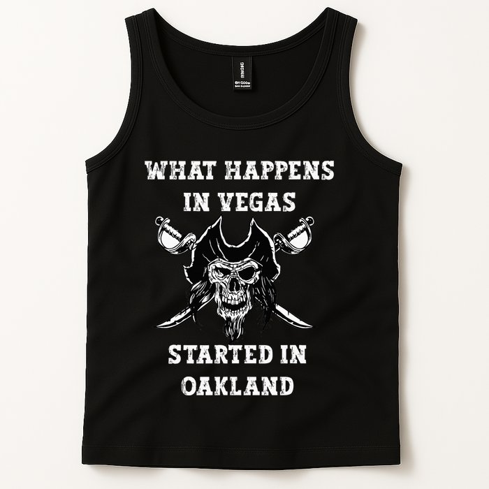 What Happens In Vegas Started In Oak Town Tank Top
