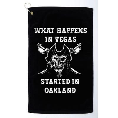 What Happens In Vegas Started In Oak Town Golf Towel