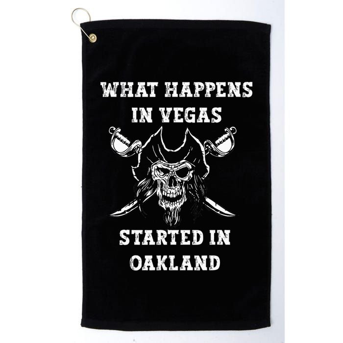 What Happens In Vegas Started In Oak Town Golf Towel