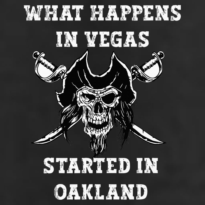 What Happens In Vegas Started In Oak Town Microfiber Hand Towel