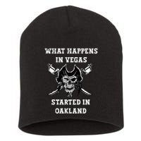 What Happens In Vegas Started In Oak Town Short Acrylic Beanie