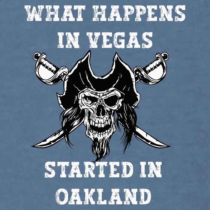 What Happens In Vegas Started In Oak Town Garment-Dyed Sweatshirt