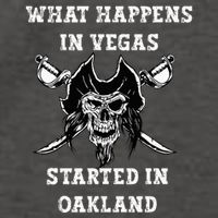 What Happens In Vegas Started In Oak Town Vector Backpack