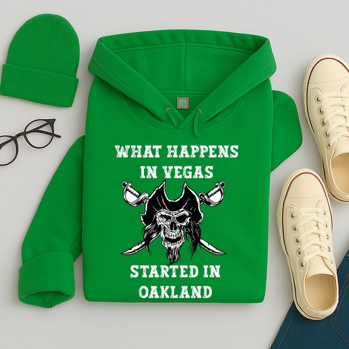What Happens In Vegas Started In Oak Town Hoodie
