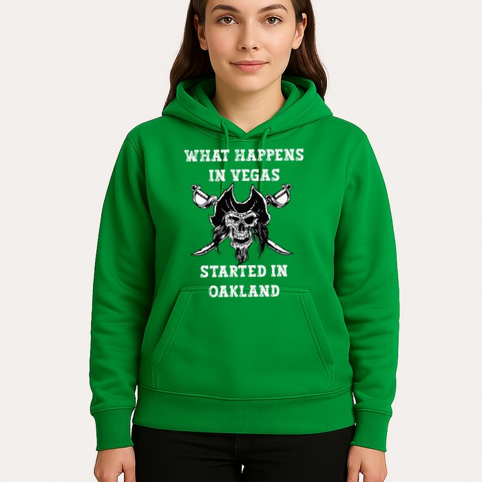 What Happens In Vegas Started In Oak Town Hoodie