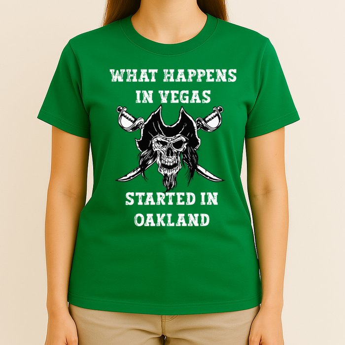 What Happens In Vegas Started In Oak Town T-Shirt