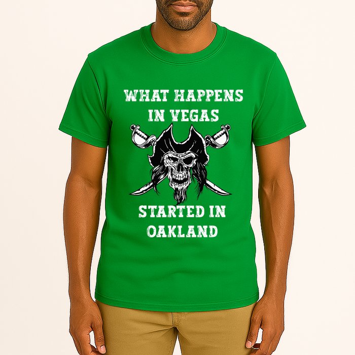 What Happens In Vegas Started In Oak Town Tall T-Shirt
