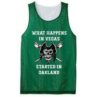 What Happens In Vegas Started In Oak Town Mesh Reversible Basketball Jersey Tank